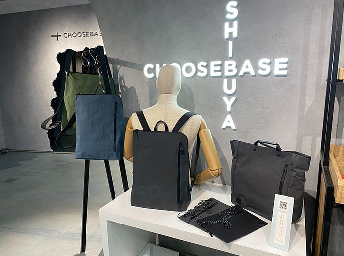 【CHOOSEBASE SHIBUYA】に新商品が登場しました! - Root (ルート)バッグ・鞄通販サイト-ずっと好きなもの、飾らないデザイン -