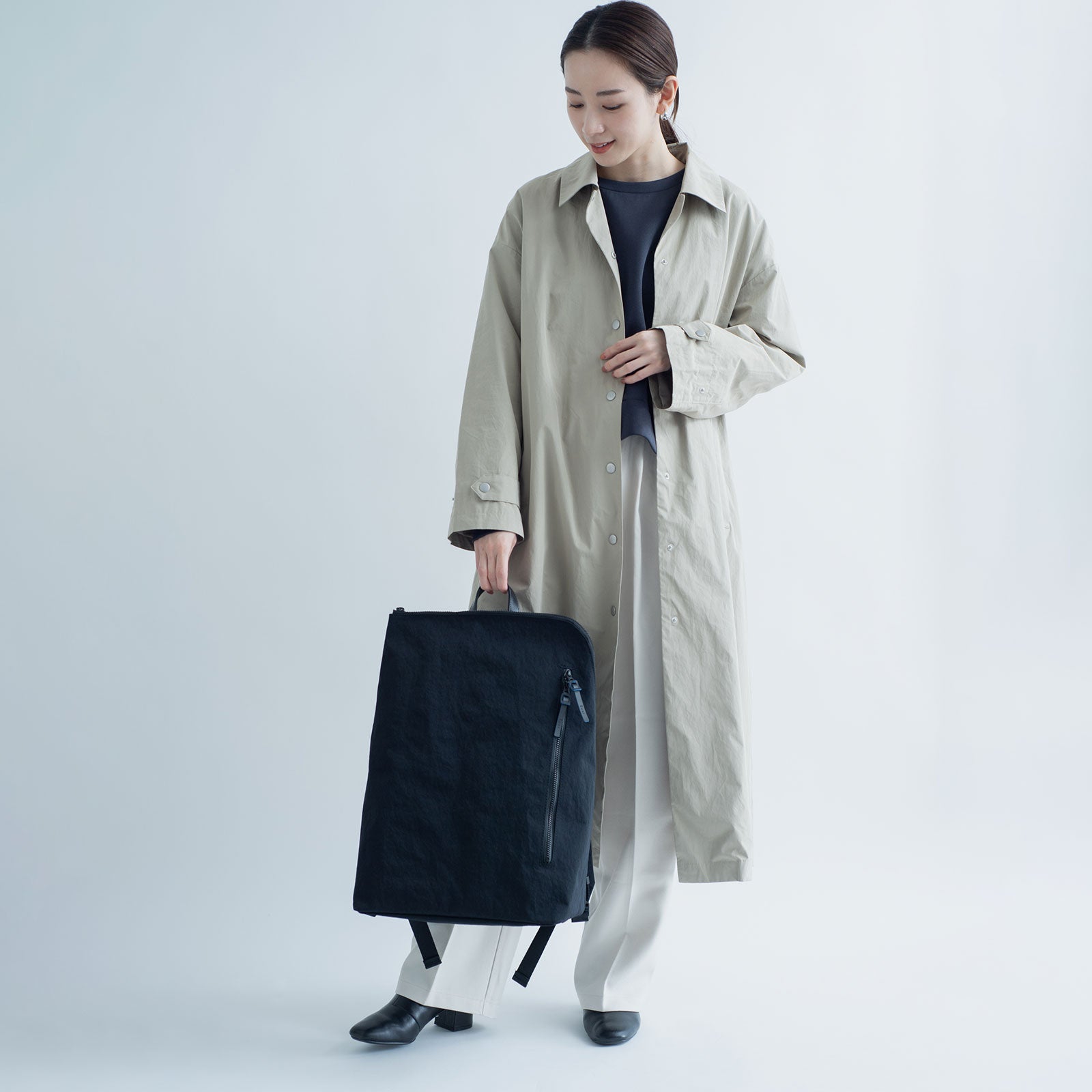 和ックパック grande 「KONBU®️(コンブ)ツイル」|KONBUバッグ(コンブバッグ) - Root (ルート)バッグ・鞄通販サイト - ずっと好きなもの、飾らないデザイン -