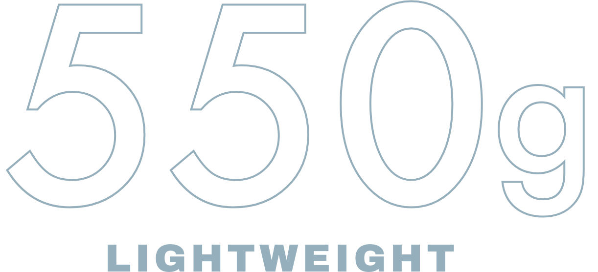 555g LIGHTWEIGHT