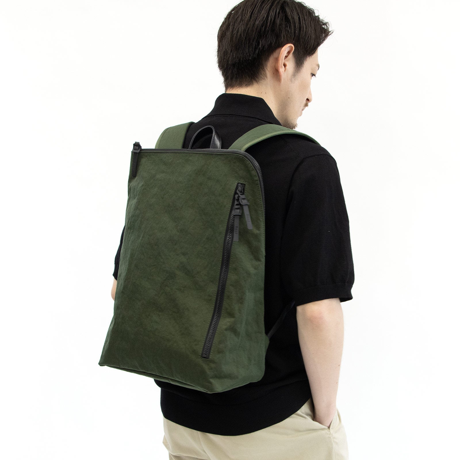 和ックパックhabit「KONBU®️(コンブ)」ツイル|KONBUバッグ(コンブバッグ) - Root (ルート)バッグ・鞄通販サイト - ずっと好きなもの、飾らないデザイン -