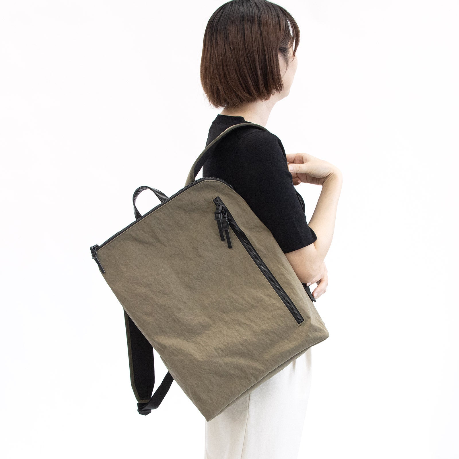 和ックパックhabit「KONBU®️(コンブ)」ツイル|KONBUバッグ(コンブバッグ) - Root (ルート)バッグ・鞄通販サイト - ずっと好きなもの、飾らないデザイン -