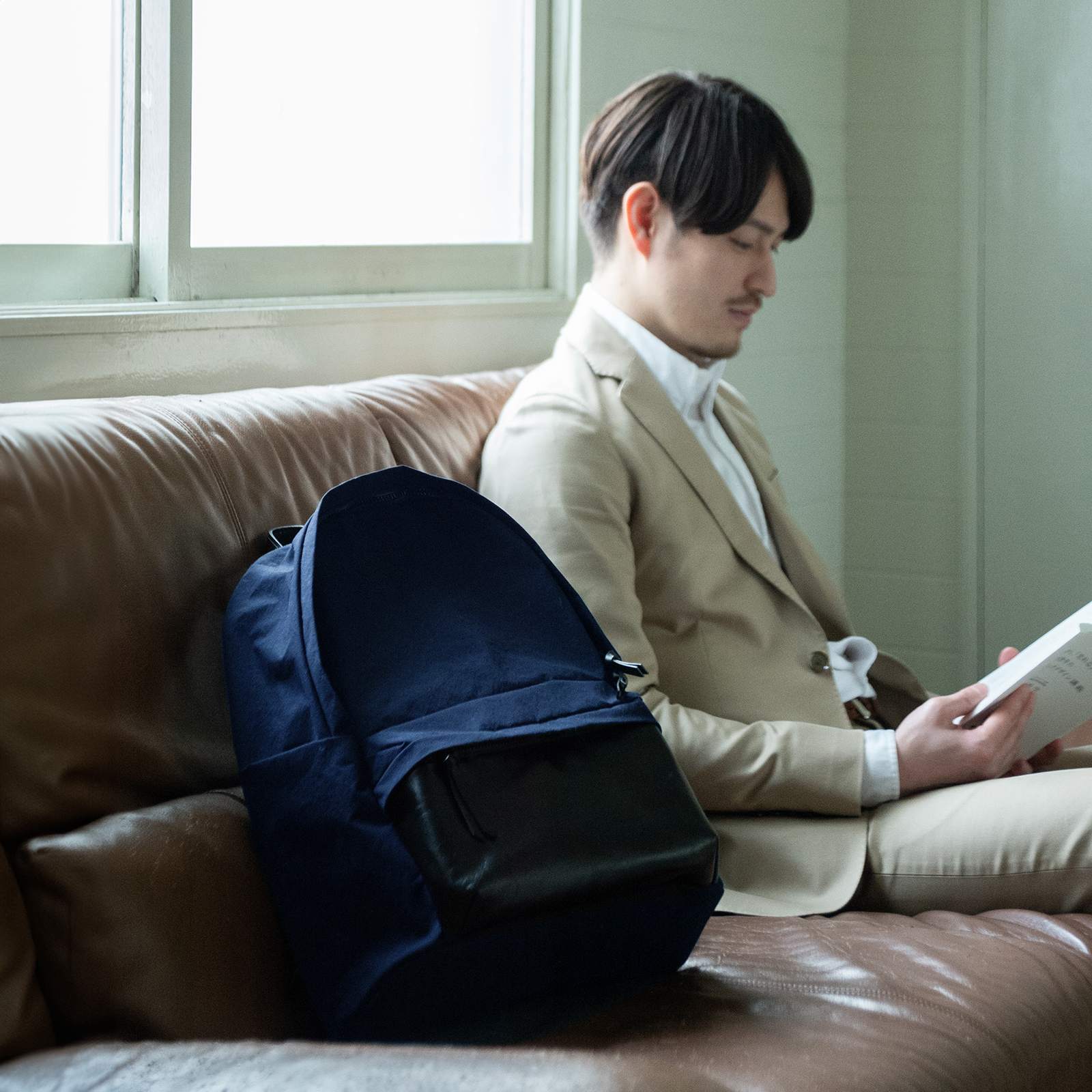 ライトパック 「KONBU®️(コンブ)」ナイロンリュック・デイパック Root<UNISEX>Rucksack - Root (ルート)バッグ・鞄通販サイト - ずっと好きなもの、飾らないデザイン -