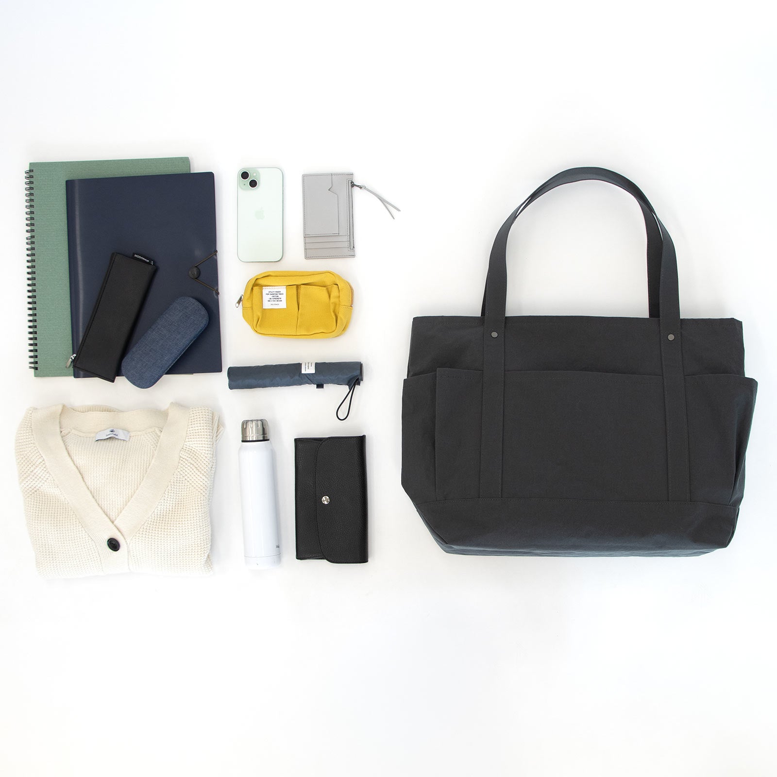 セイライトトートL 「KONBU®️(コンブ)」|KONBU®️バッグ(コンブバッグ) - Root (ルート)バッグ・鞄通販サイト - ずっと好きなもの、飾らないデザイン -