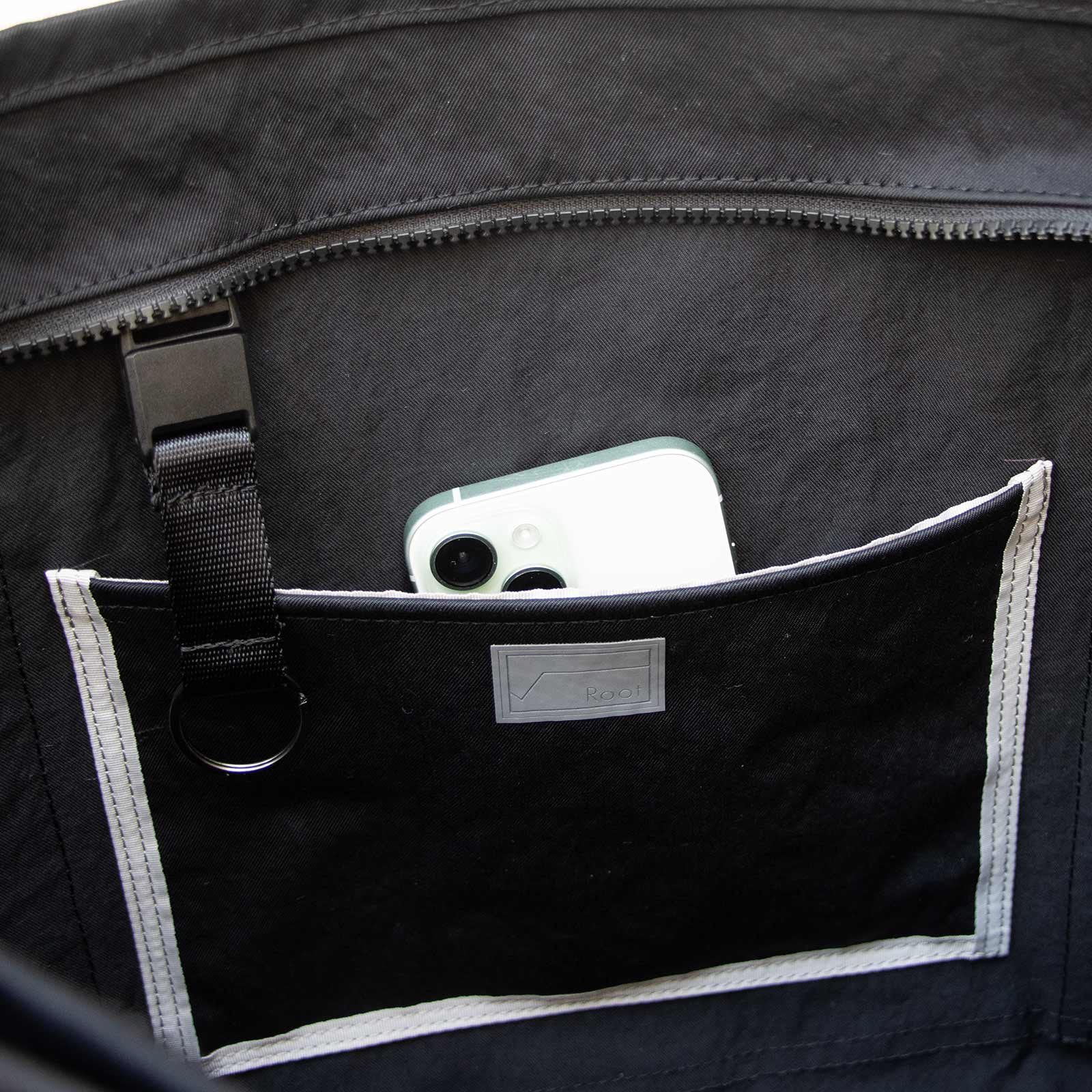 セイライトトートL 「KONBU®️(コンブ)」ツイル|KONBU®️バッグ(コンブバッグ) - Root (ルート)バッグ・鞄通販サイト - ずっと好きなもの、飾らないデザイン -