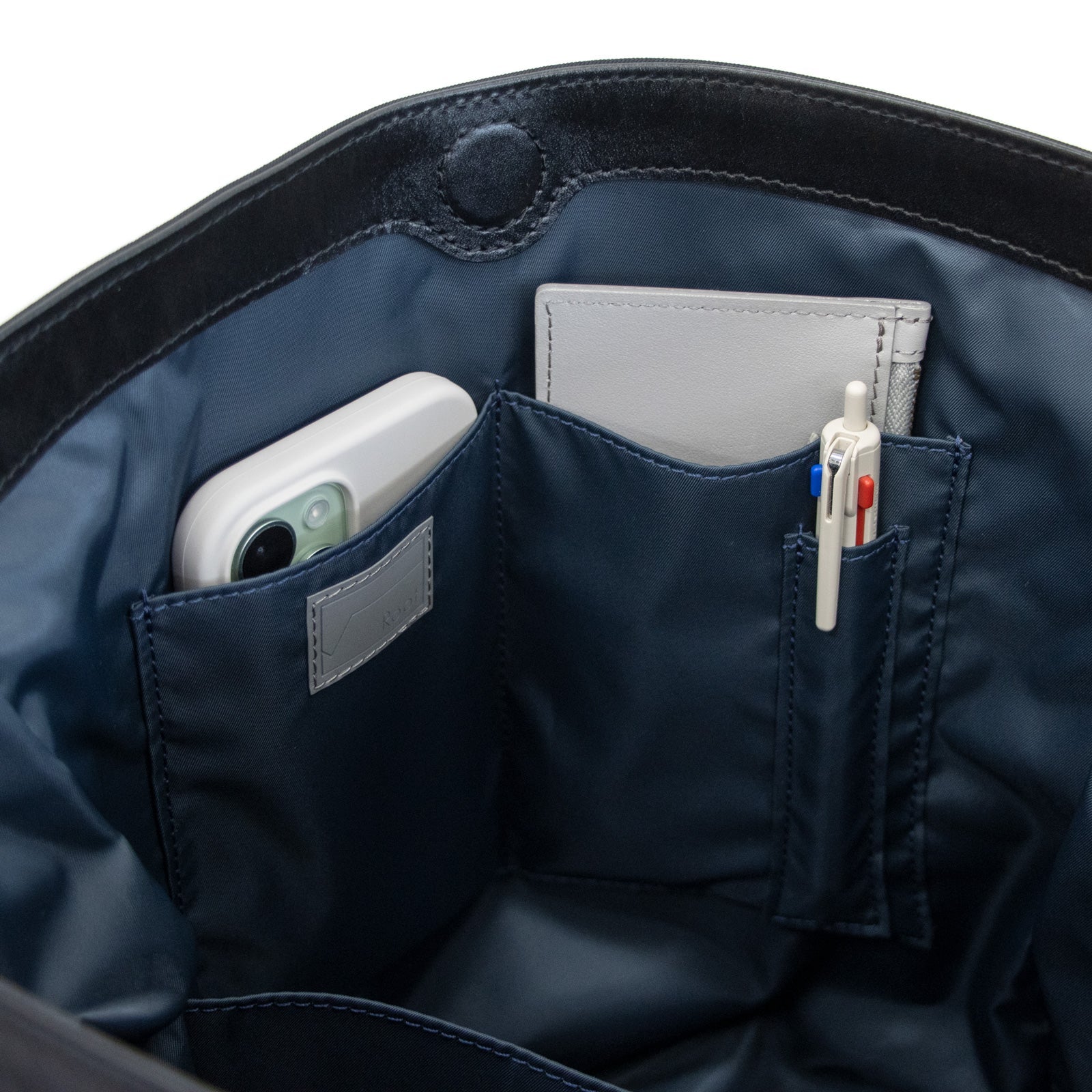 Mellow Shouldertote M「KONBU®️(コンブ)ツイル」|KONBU®️バッグ(コンブバッグ) - Root (ルート)バッグ・鞄通販サイト - ずっと好きなもの、飾らないデザイン -