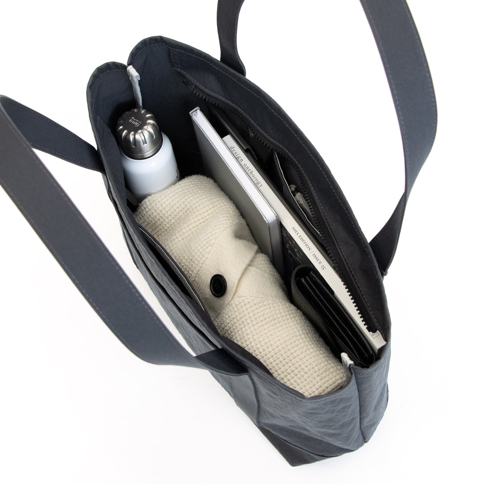 セイライトトートM「KONBU®️(コンブ)ツイル」|KONBU®️バッグ(コンブバッグ) - Root (ルート)バッグ・鞄通販サイト - ずっと好きなもの、飾らないデザイン -