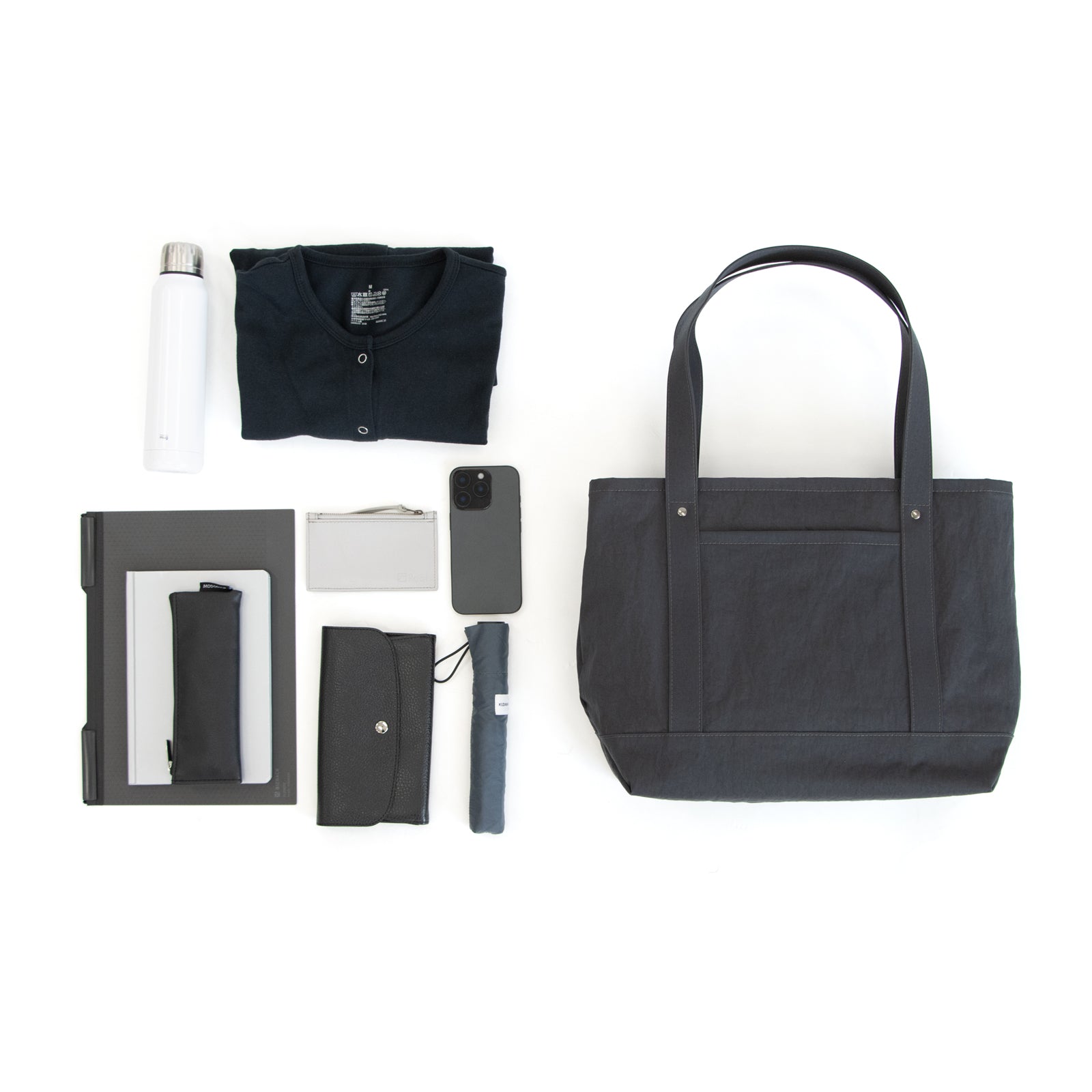 セイライトトートM「KONBU®️(コンブ)ツイル」|KONBU®️バッグ(コンブバッグ) - Root (ルート)バッグ・鞄通販サイト - ずっと好きなもの、飾らないデザイン -