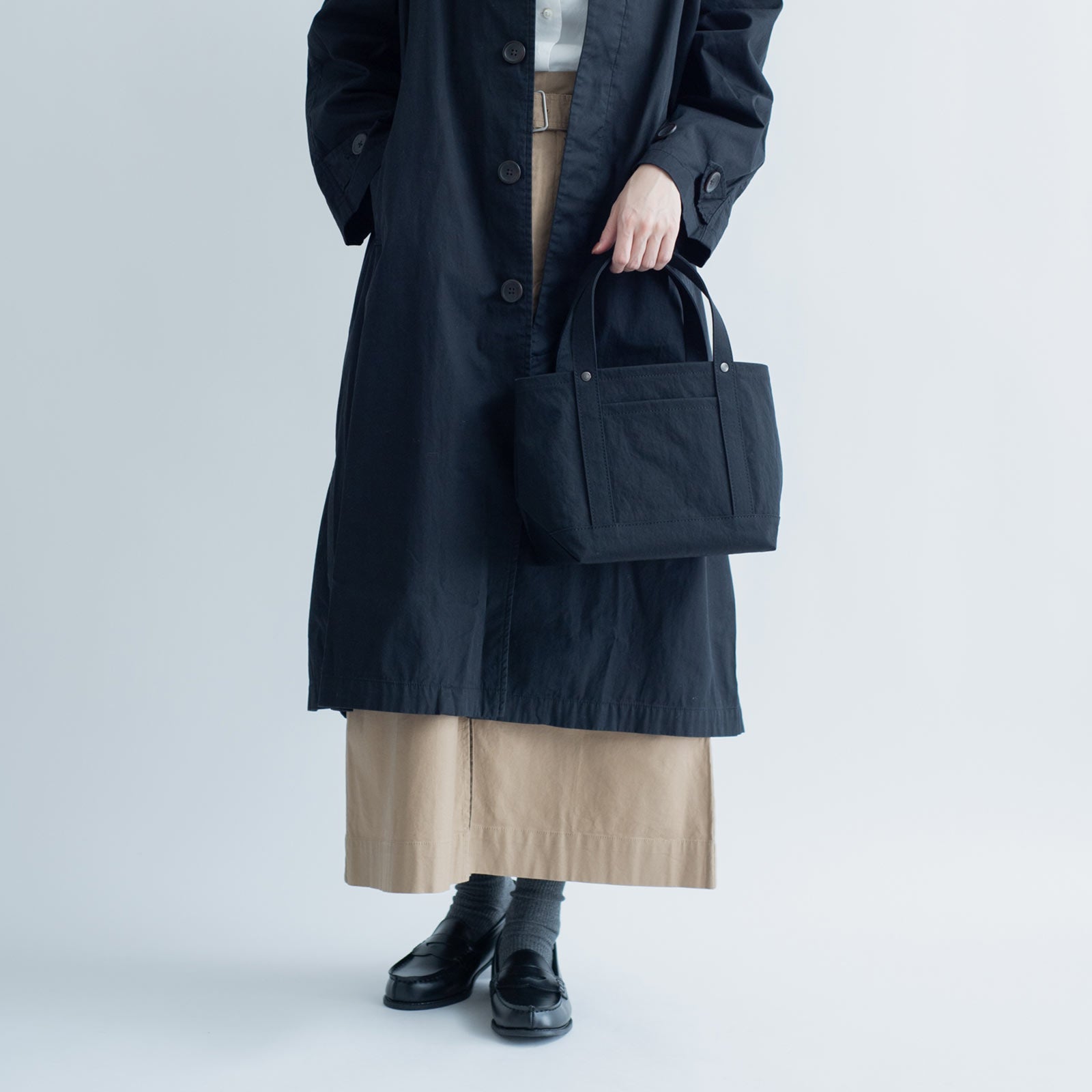 セイライトトートS「KONBU®️(コンブ)ツイル」|KONBU®️バッグ(コンブバッグ) - Root (ルート)バッグ・鞄通販サイト - ずっと好きなもの、飾らないデザイン -