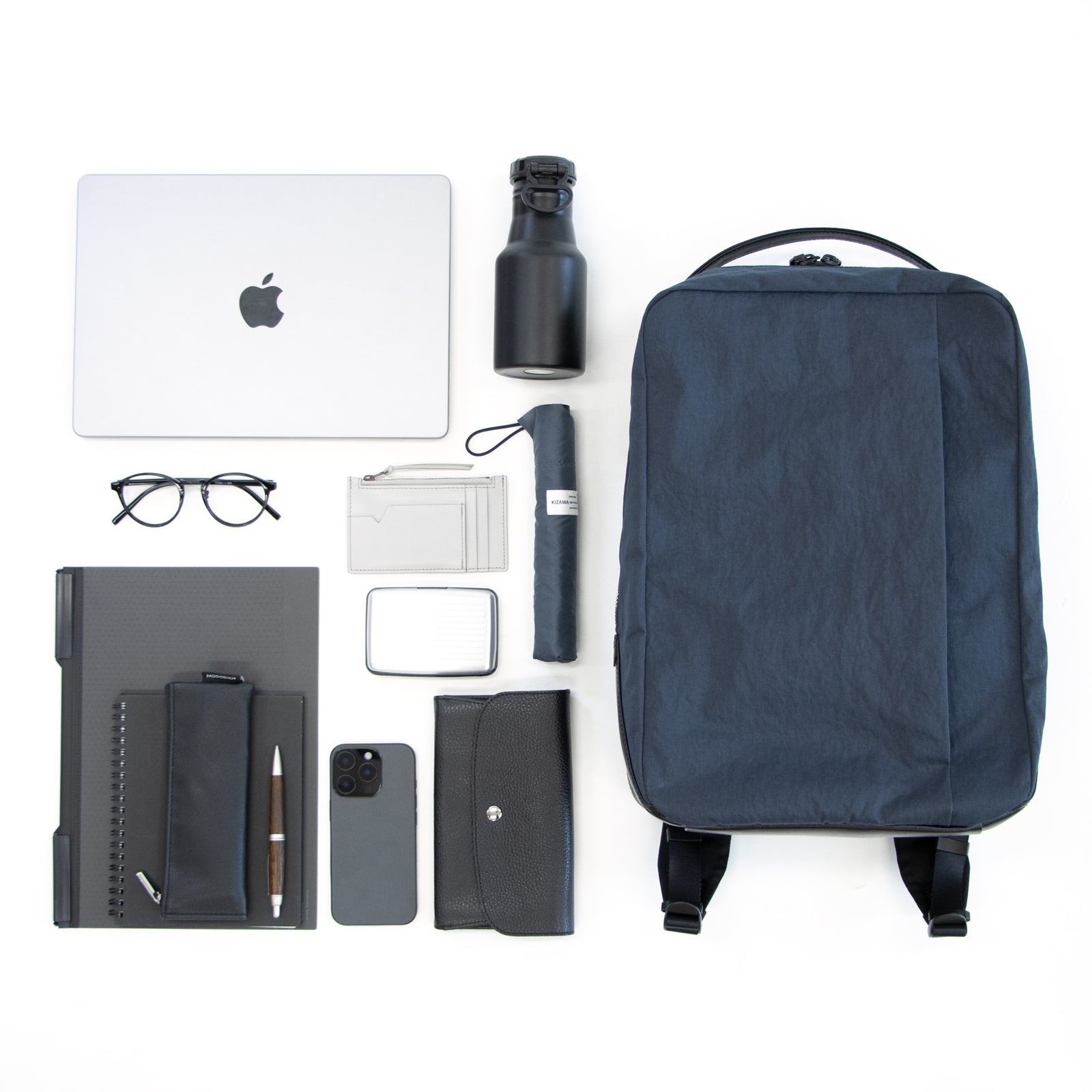 ボックスリュックtype2 KONBU®ツイル&チェストストラップ(セット購入) - Root (ルート)バッグ・鞄通販サイト - ずっと好きなもの、飾らないデザイン -