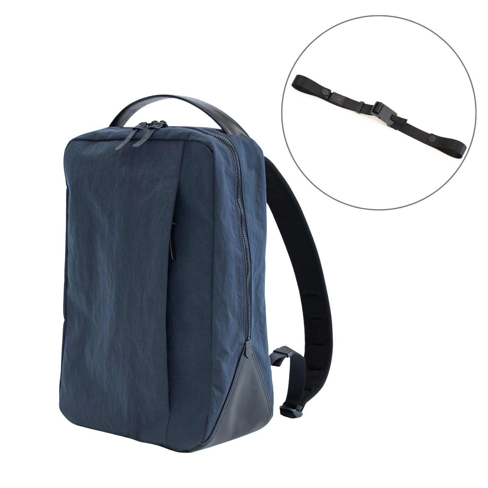 ボックスリュックtype2 KONBU®ツイル&チェストストラップ(セット購入) - Root (ルート)バッグ・鞄通販サイト - ずっと好きなもの、飾らないデザイン -