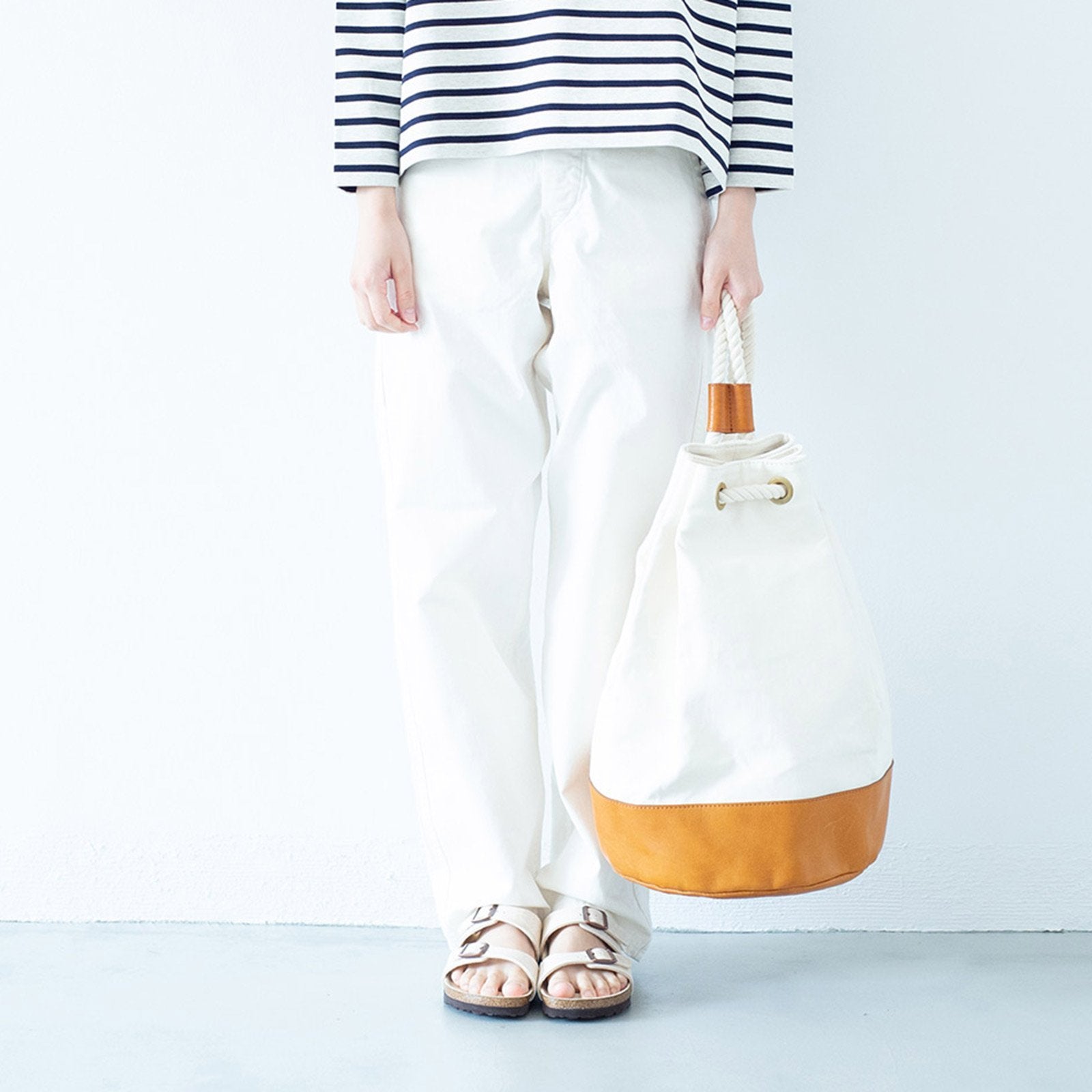 Root <UNISEX> Shoulderbag(ショルダーバッグ) キャンバス・ロープバッグ - Root - ずっと好きなもの、飾らないデザイン -