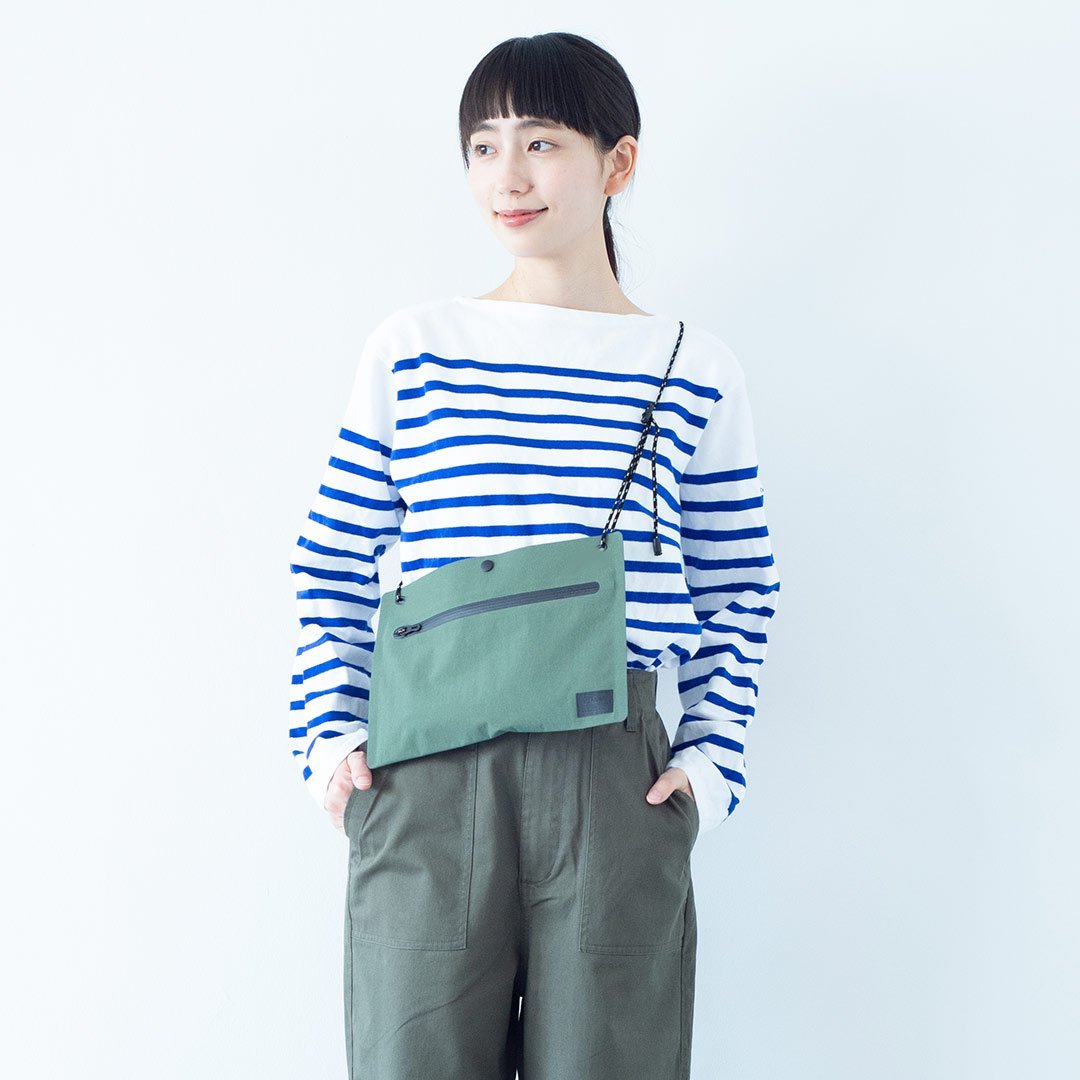 Root <UNISEX>Sacoche(コンブナイロンサコッシュ)マイル - Root - ずっと好きなもの、飾らないデザイン -