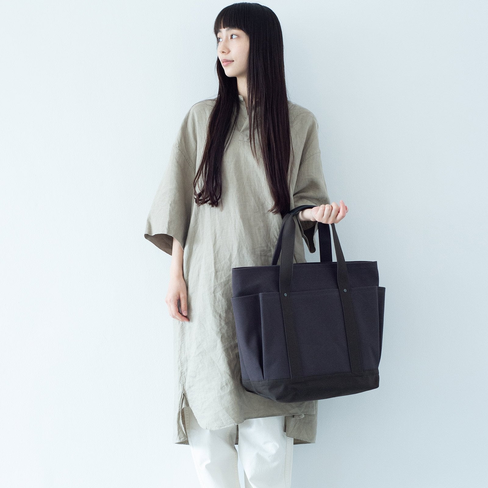 Root ＜UNISEX＞Totebag(トートバッグ) カーペンタートートblock - Root - ずっと好きなもの、飾らないデザイン -