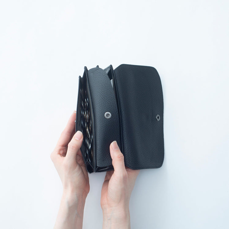 本革ロングウォレット(レザー長財布)Root<UNISEX>Leather long wallet - Root - ずっと好きなもの、飾らないデザイン -