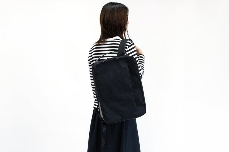 ボックスリュック type2「KONBU®️（コンブ）ツイル」｜KONBU®️バッグ（コンブバッグ） - Root (ルート)バッグ・鞄通販サイト - ずっと好きなもの、飾らないデザイン - 