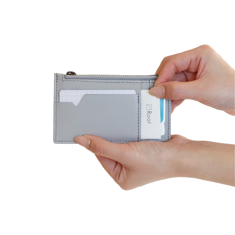 本革・レザーフラグメントケース(レザーカードケース)Root＜UNISEX＞Fragment case - Root - ずっと好きなもの、飾らないデザイン -