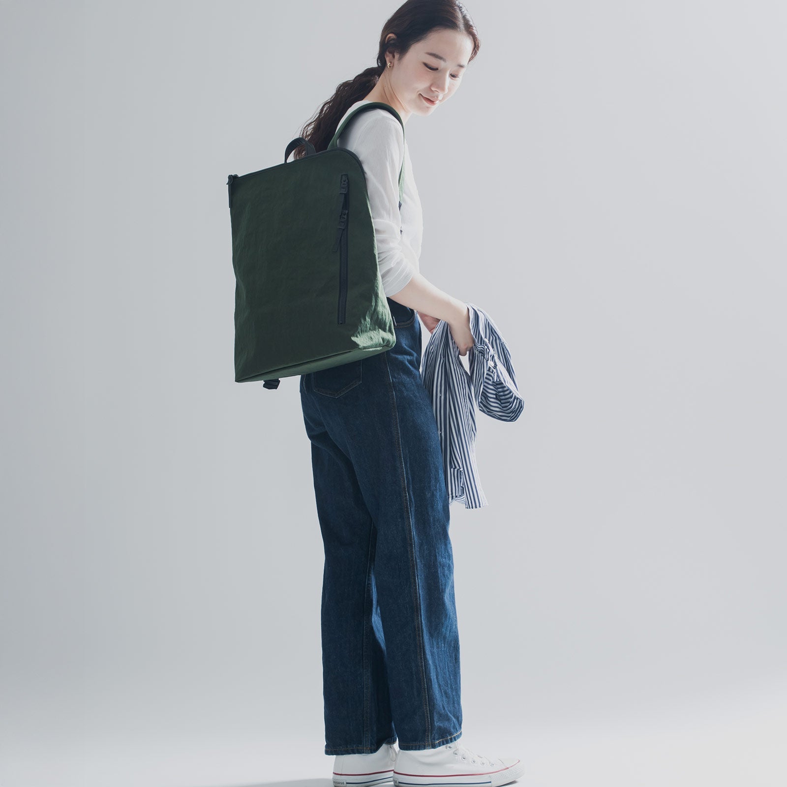 和ックパックhabit「KONBU®️（コンブ）」ツイル｜KONBUバッグ（コンブバッグ） - Root (ルート)バッグ・鞄通販サイト - ずっと好きなもの、飾らないデザイン - 