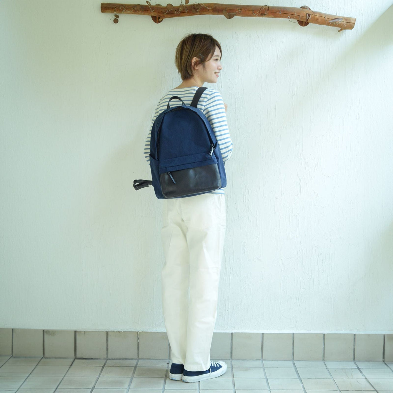 ライトパック 「KONBU®️（コンブ）」ナイロンリュック・デイパック Root＜UNISEX＞Rucksack - Root (ルート)バッグ・鞄通販サイト - ずっと好きなもの、飾らないデザイン - 