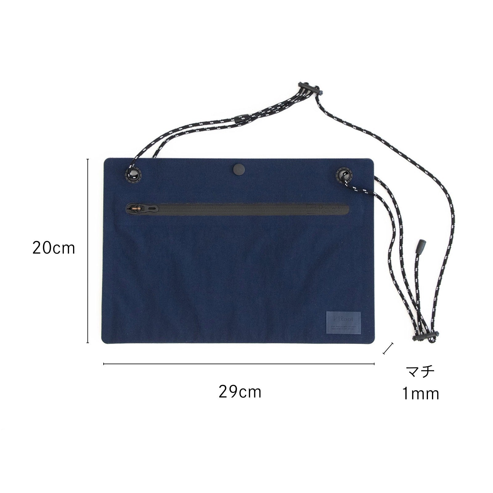 マイル 「KONBU®️（コンブ）」ナイロンサコッシュ Root＜UNISEX＞Sacoche - Root (ルート)バッグ・鞄通販サイト - ずっと好きなもの、飾らないデザイン - 