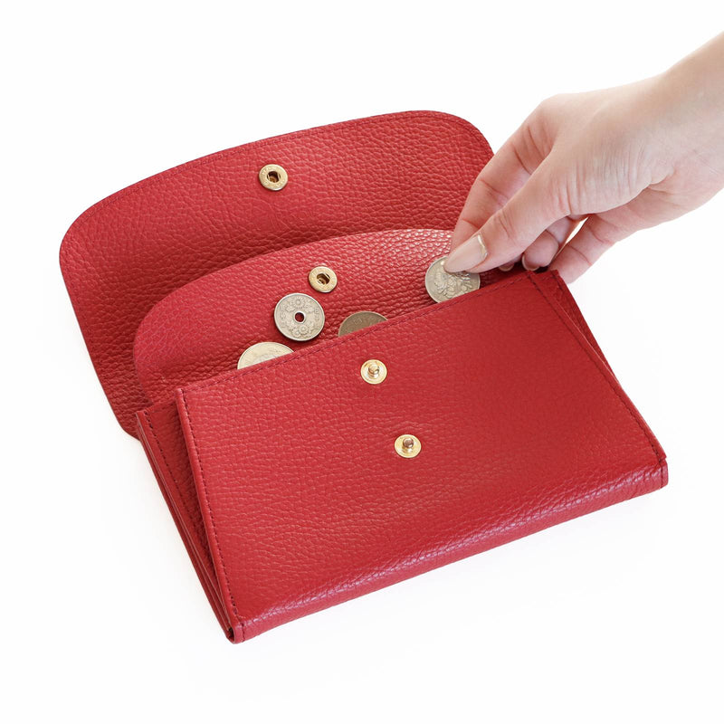 本革ロングウォレット(レザー長財布)Root＜UNISEX＞Leather long wallet - Root - ずっと好きなもの、飾らないデザイン -