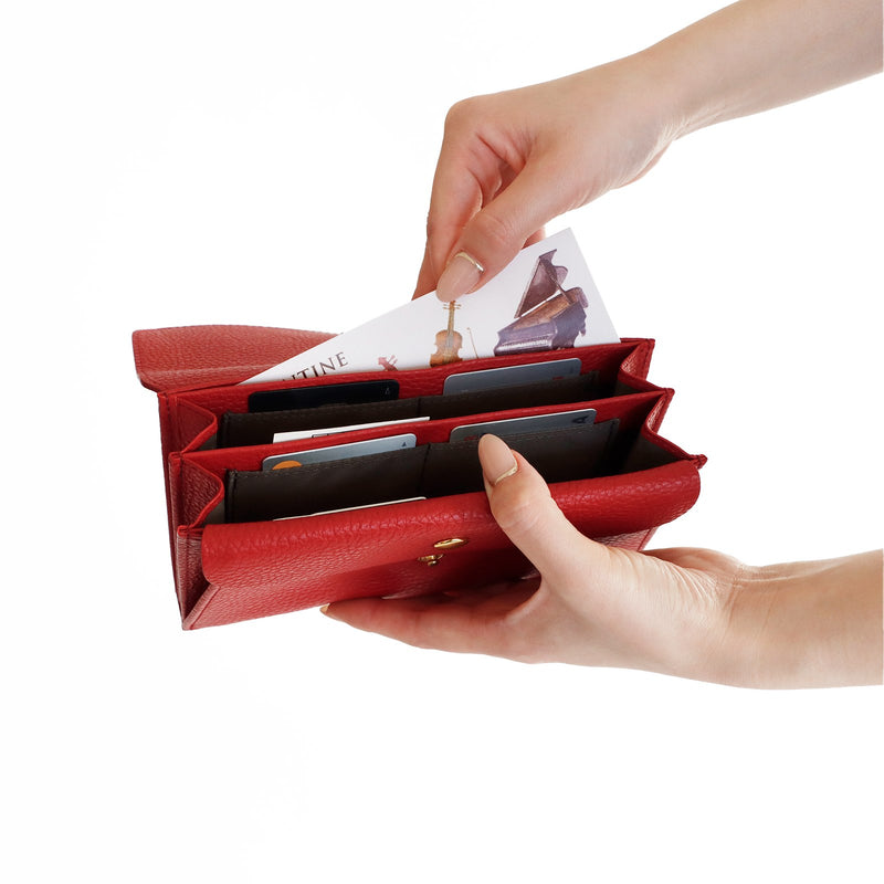 本革ロングウォレット(レザー長財布)Root＜UNISEX＞Leather long wallet - Root - ずっと好きなもの、飾らないデザイン -