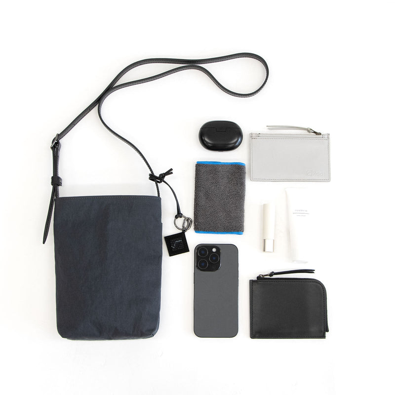 Mellow Phoneshoulder「KONBU®️（コンブ）ツイル」｜KONBU®️バッグ（コンブバッグ） - Root (ルート)バッグ・鞄通販サイト-ずっと好きなもの、飾らないデザイン -