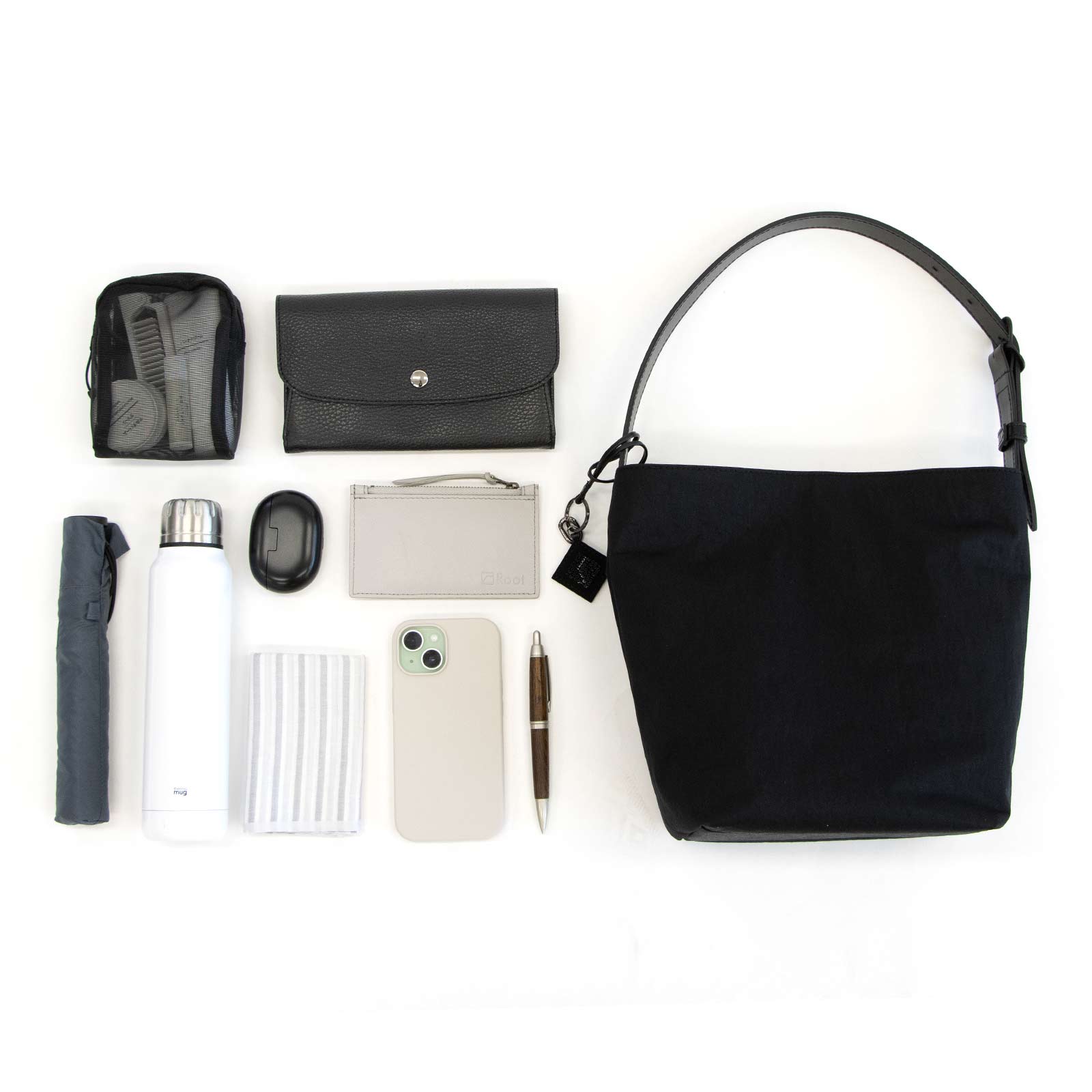 Mellow Shoulder Tote S「KONBU®（コンブ）ツイル」｜KONBU®バッグ