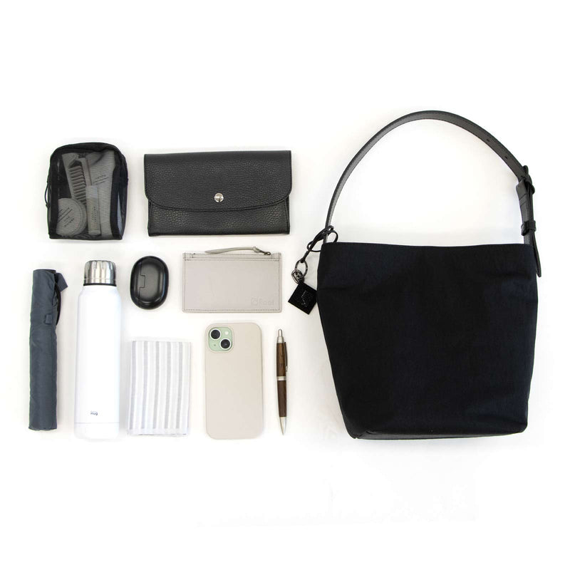 Mellow Shouldertote S「KONBU®️（コンブ）ツイル」｜KONBU®️バッグ（コンブバッグ） - Root (ルート)バッグ・鞄通販サイト - ずっと好きなもの、飾らないデザイン - 