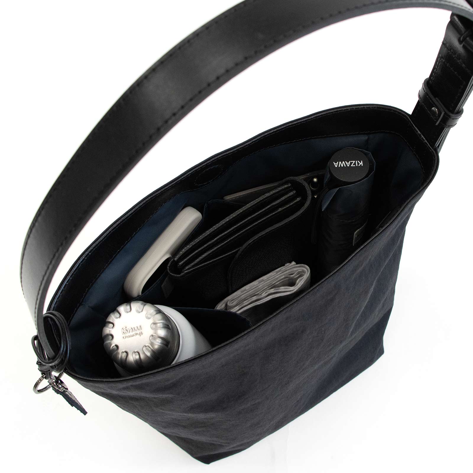 Mellow Shouldertote S「KONBU®️（コンブ）ツイル」｜KONBU®️バッグ（コンブバッグ） - Root (ルート)バッグ・鞄通販サイト - ずっと好きなもの、飾らないデザイン - 