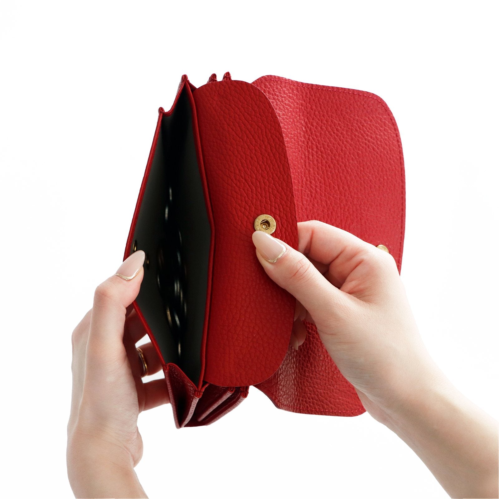 本革ロングウォレット(レザー長財布)Root＜UNISEX＞Leather long wallet