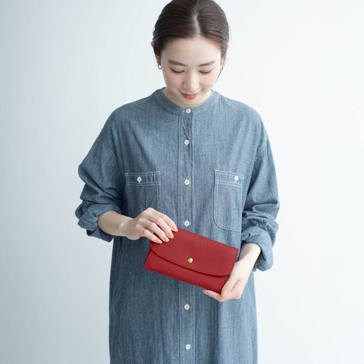 本革ロングウォレット(レザー長財布)Root＜UNISEX＞Leather long wallet - Root (ルート)バッグ・鞄通販サイト - ずっと好きなもの、飾らないデザイン - 