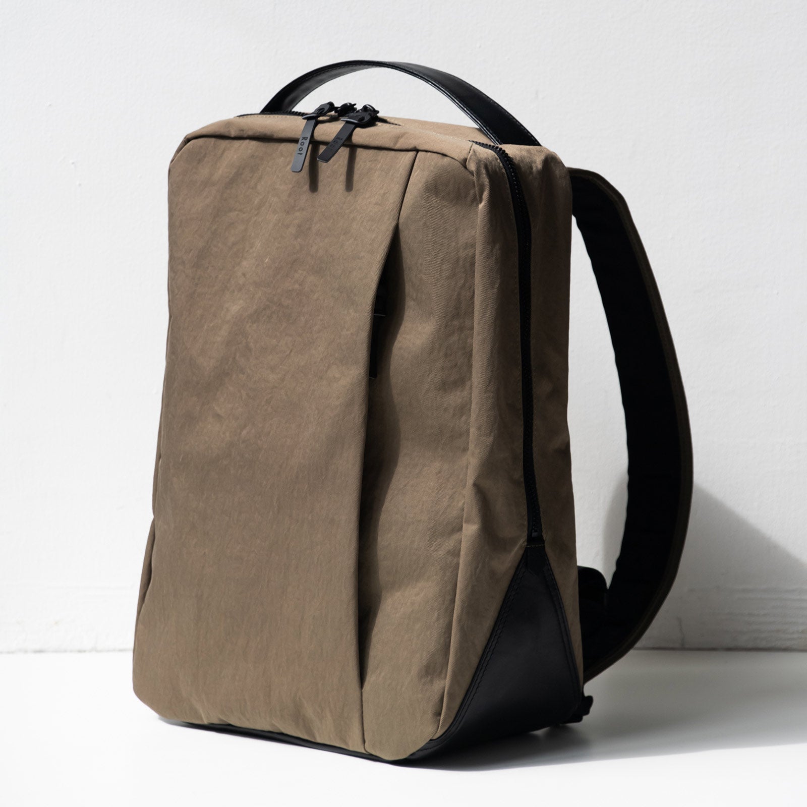 ボックスリュック type2「KONBU®️（コンブ）ツイル」｜KONBU®️バッグ（コンブバッグ） - Root (ルート)バッグ・鞄通販サイト - ずっと好きなもの、飾らないデザイン - 