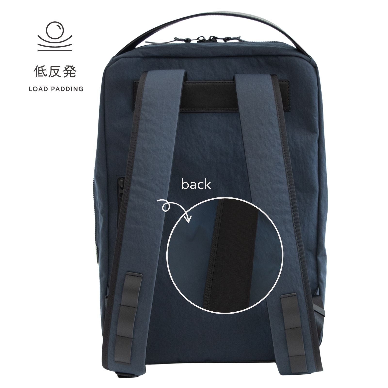 ボックスリュック type2「KONBU®️（コンブ）ツイル」｜KONBU®️バッグ（コンブバッグ） - Root (ルート)バッグ・鞄通販サイト - ずっと好きなもの、飾らないデザイン - 