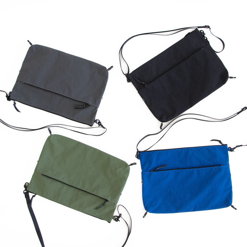 2wayサコッシュ（コンブナイロンサコッシュ）Root＜UNISEX＞SACOCHE - Root - ずっと好きなもの、飾らないデザイン -