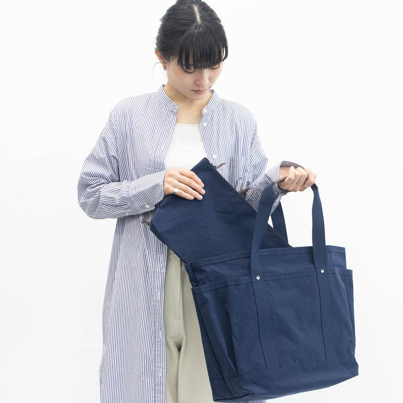 Root ＜UNISEX＞Totebag(コンブナイロントートバッグ) カーペンタートートkonbu - Root - ずっと好きなもの、飾らないデザイン -
